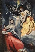 El Greco The Annunciation oil painting artist